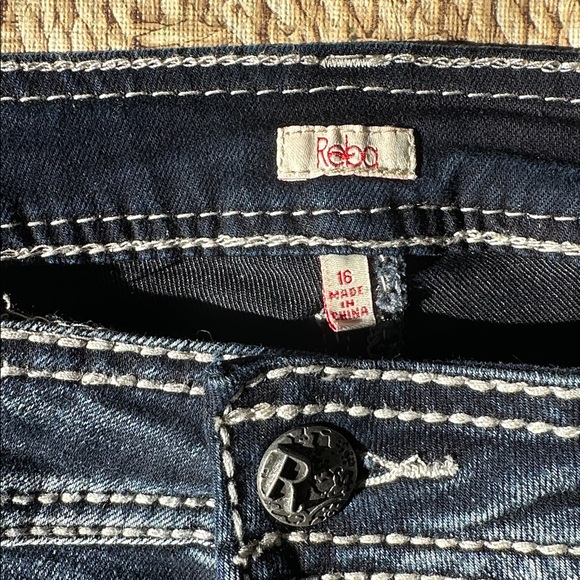 Reba jewel jeans size 16 women’s jeans western - Picture 5 of 6